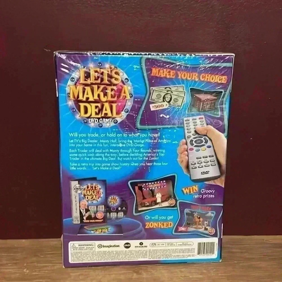Let’s Make A Deal Factory Sealed 2006 DVD Game - Picture 2 of 10